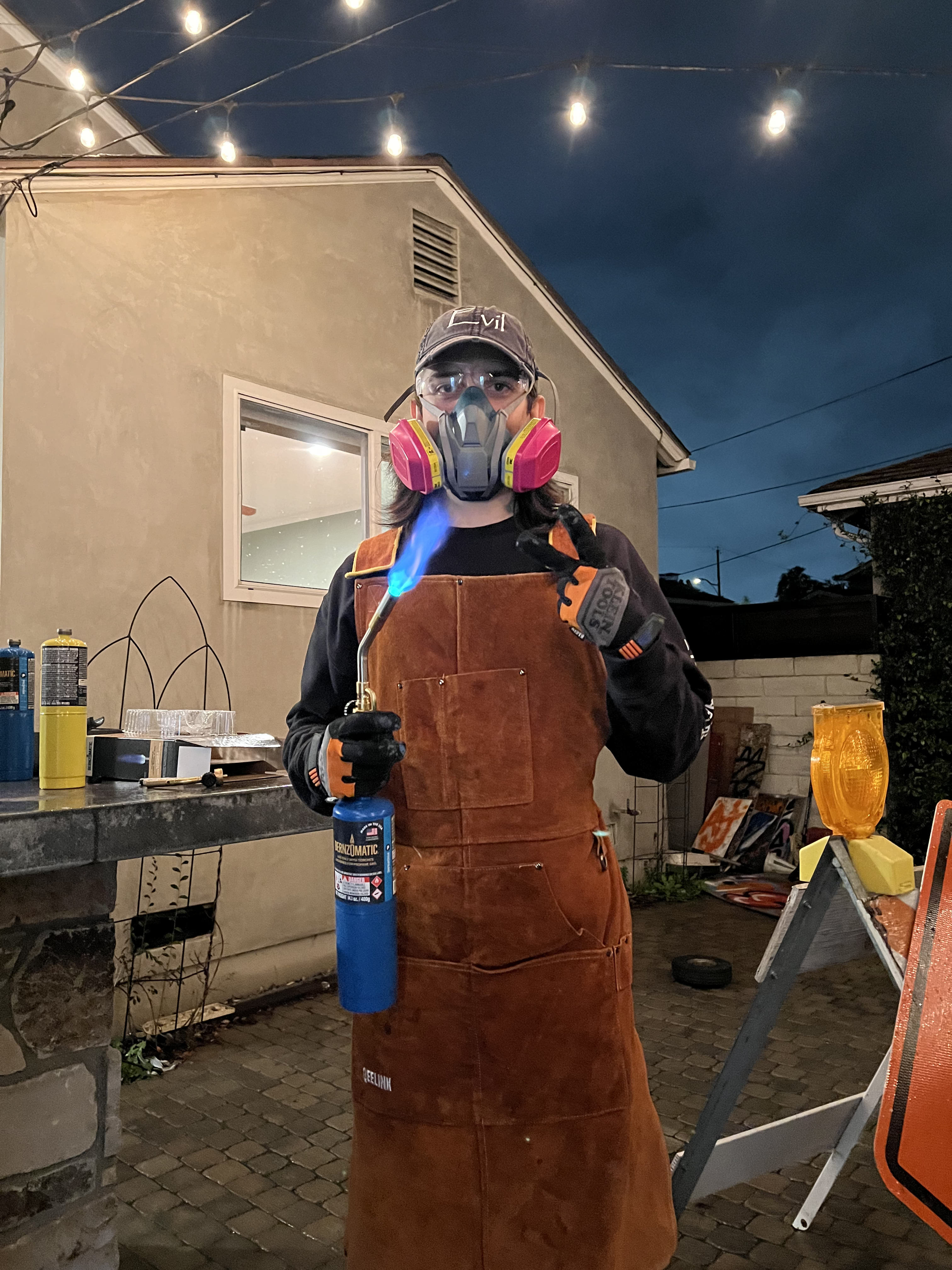Members working late during a night session