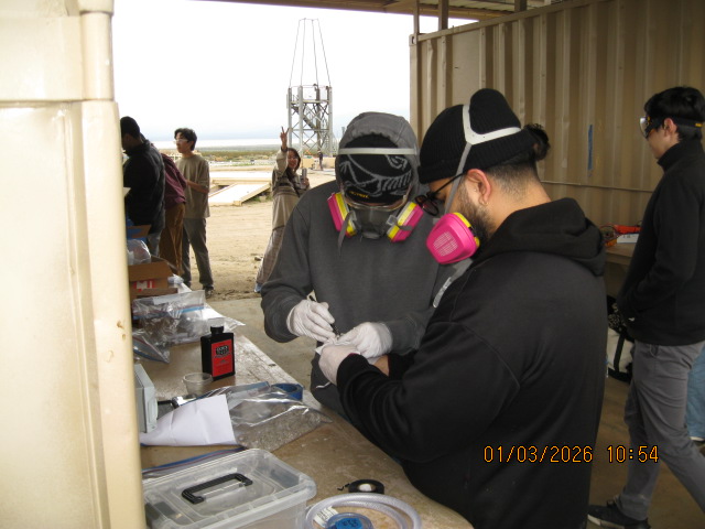 Propellant preparation at the launch site